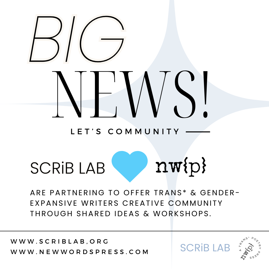 new words {press} + SCRiB LAB